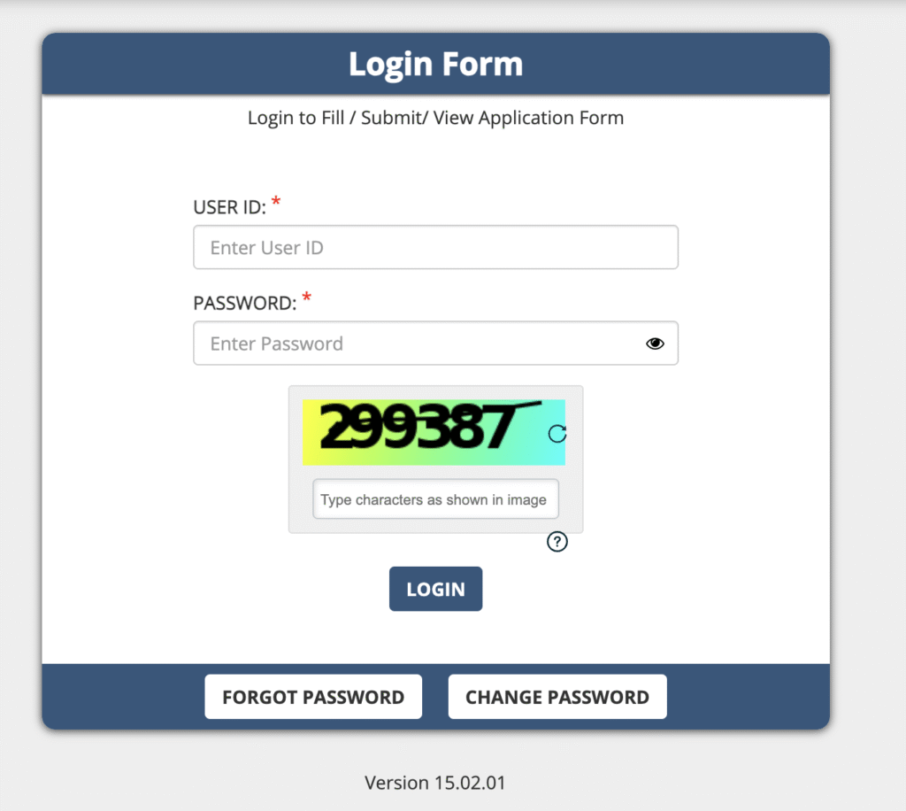 NEET PG Admit Card Released
Login Page